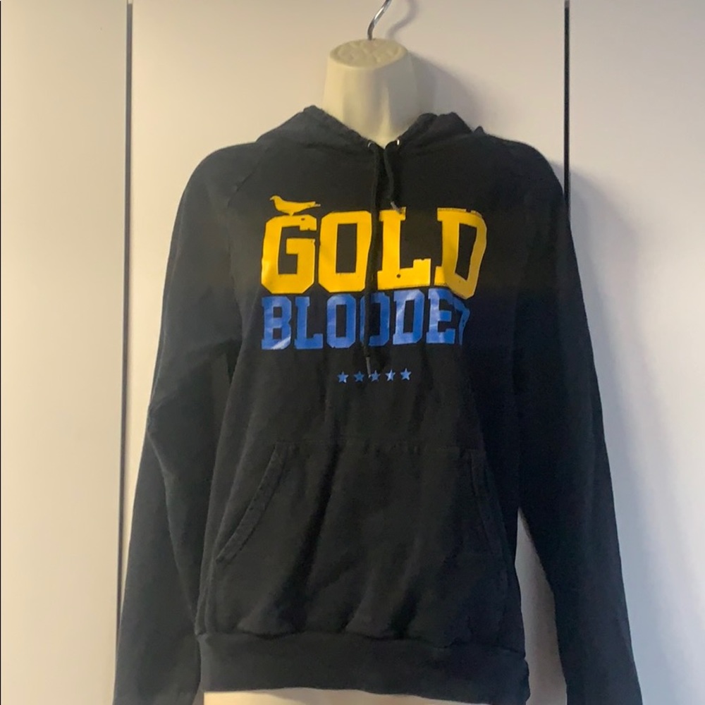 Warriors “Gold Blooded” hoodie branded for women